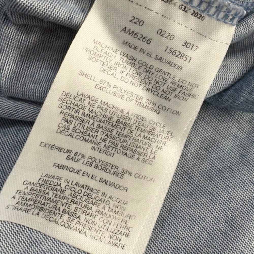 Columbia Henley Shirt Mens XL Blue Omni-Wick Long Sleeve Heathered  Outdoor - Picture 10 of 11